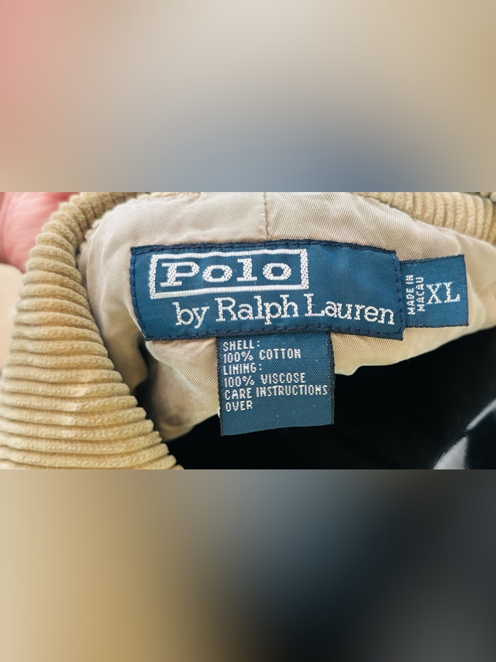 Vintage Polo Ralph Lauren Tailored Fit Corduroy Tan Sport Coat
Size: XL - Picture 2 of 4